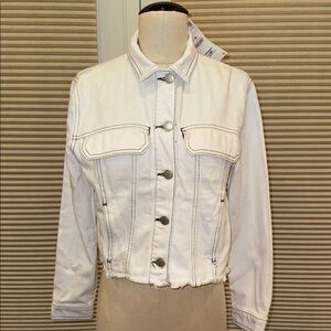 NWT Zara Z1975 Cropped Denim Jacket